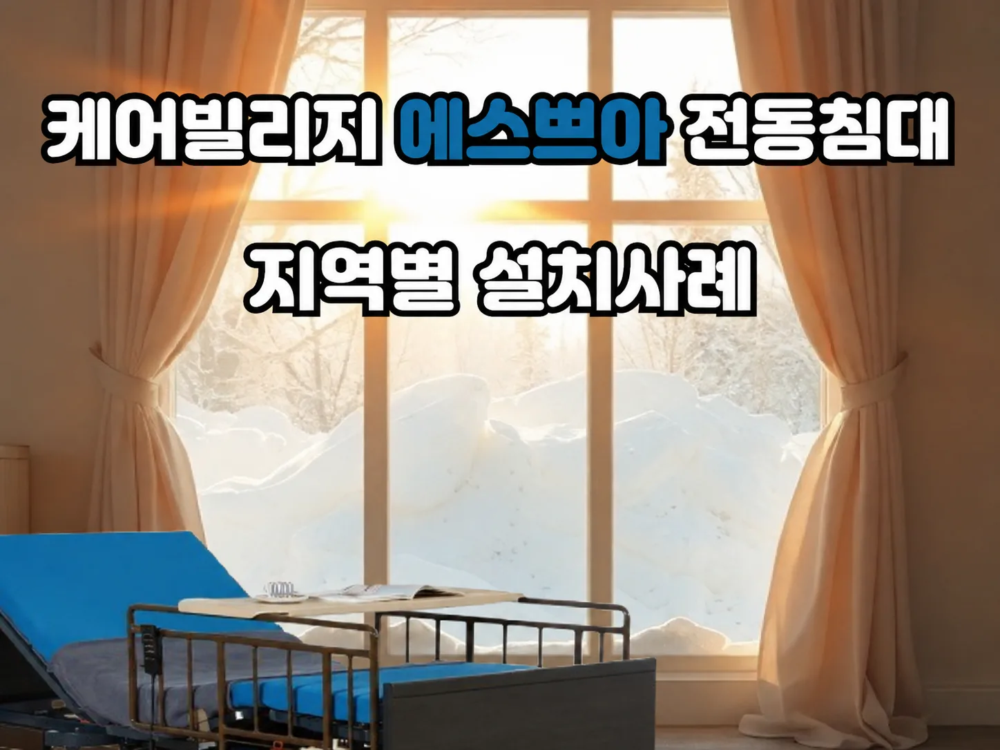 프리미엄 전동침대 '케어빌리지 에스쁘아' 지역별 설치사례